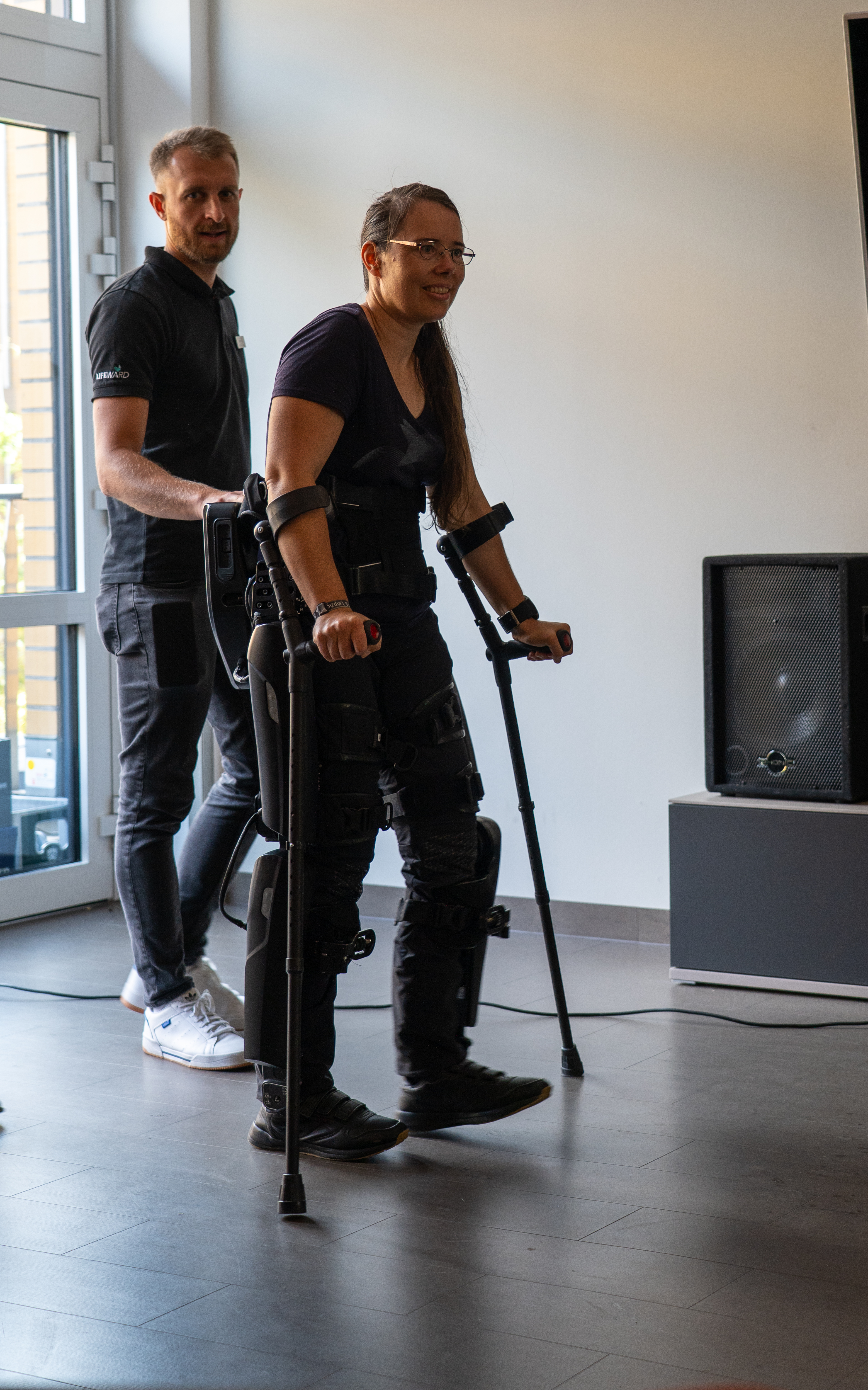 Gehtraining mit Exoskelett